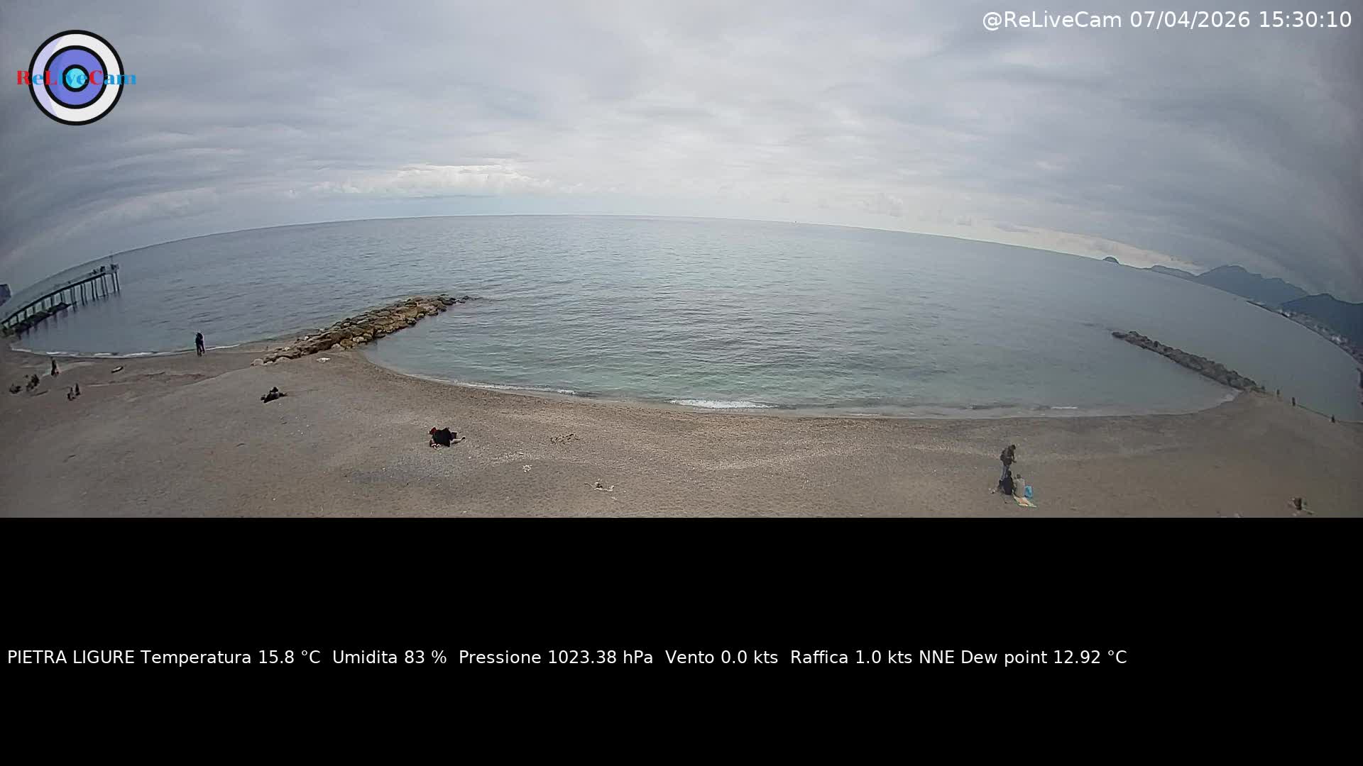 immagine della webcam nei dintorni di Spotorno: webcam Pietra Ligure