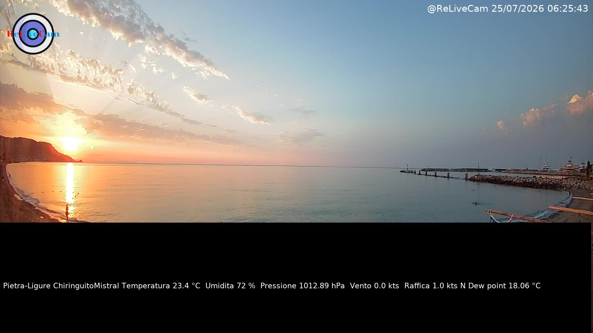 Timelapse del 25/07/2026