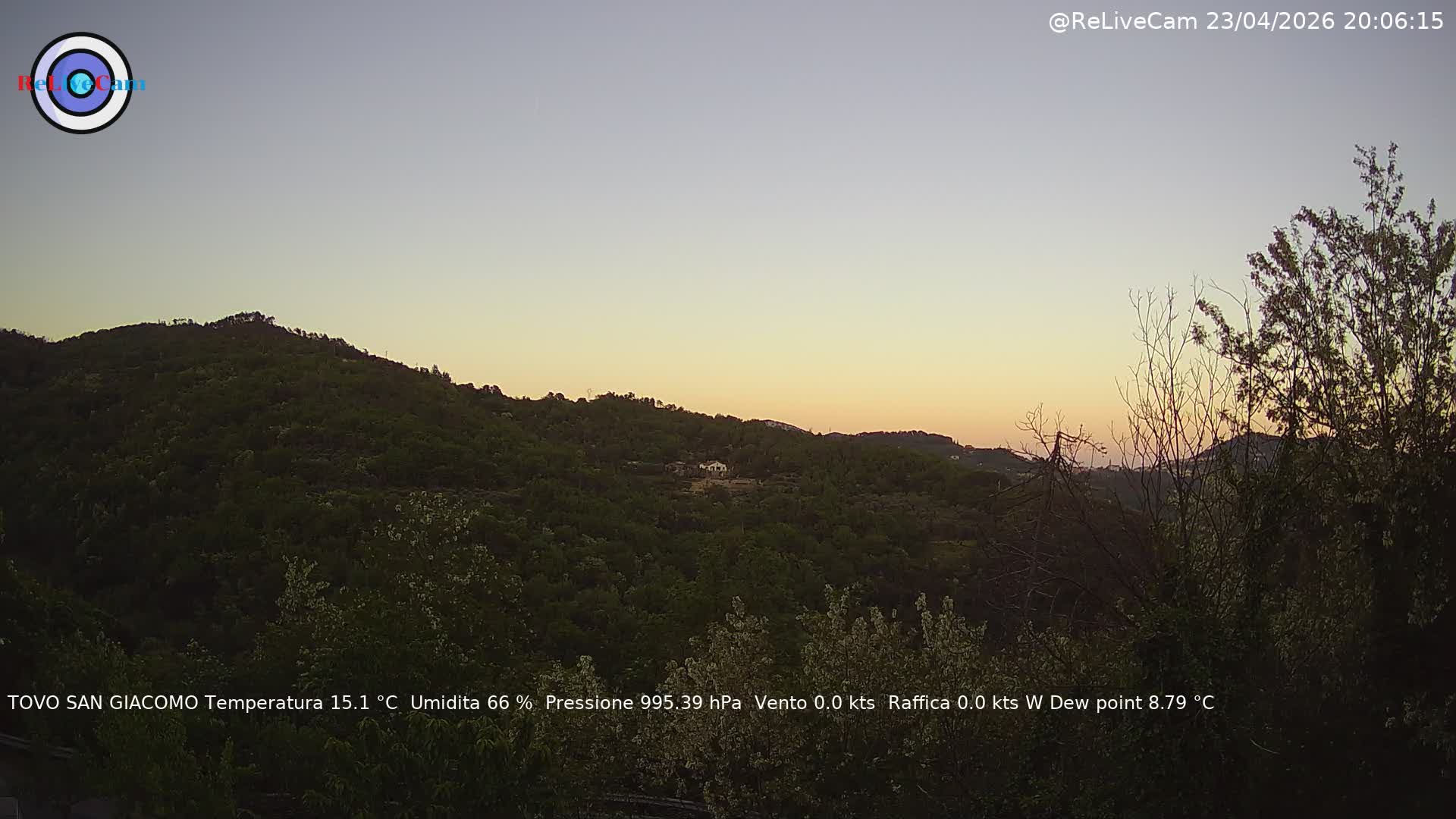 Timelapse del 23/04/2026