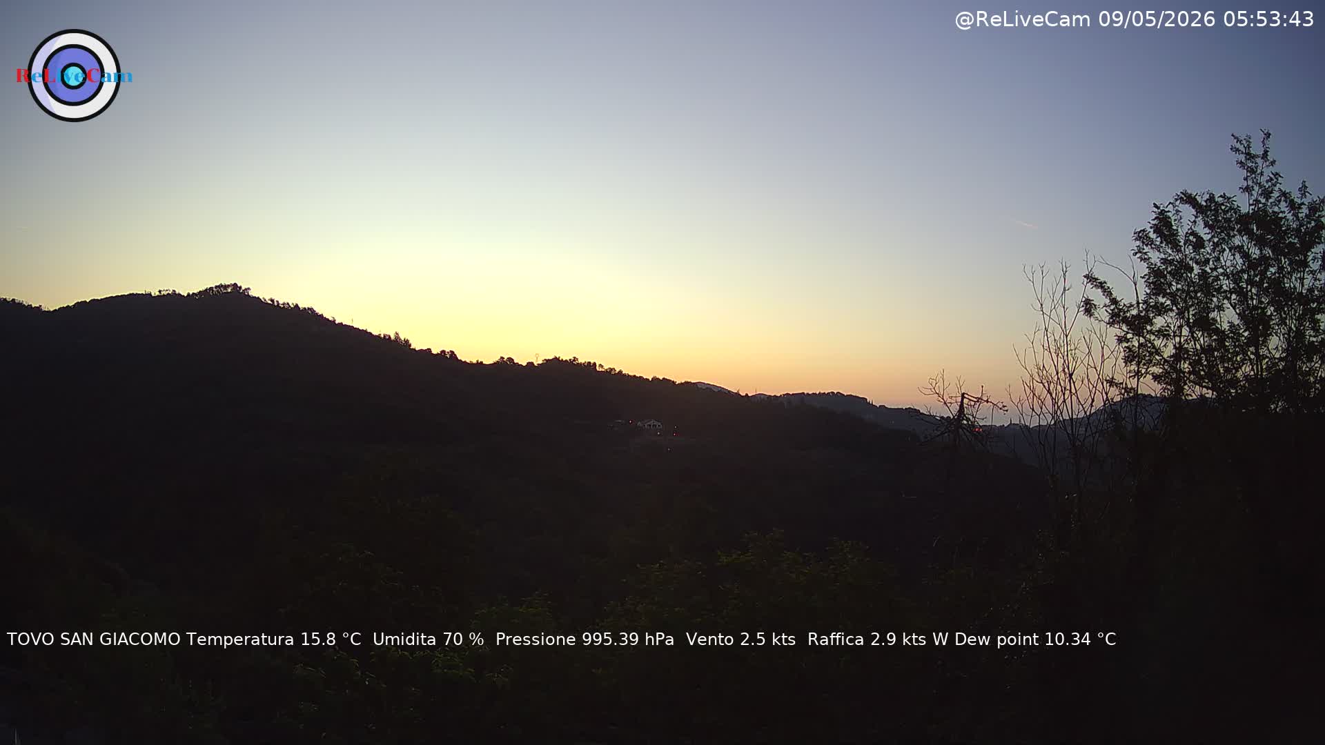 Timelapse del 09/05/2026