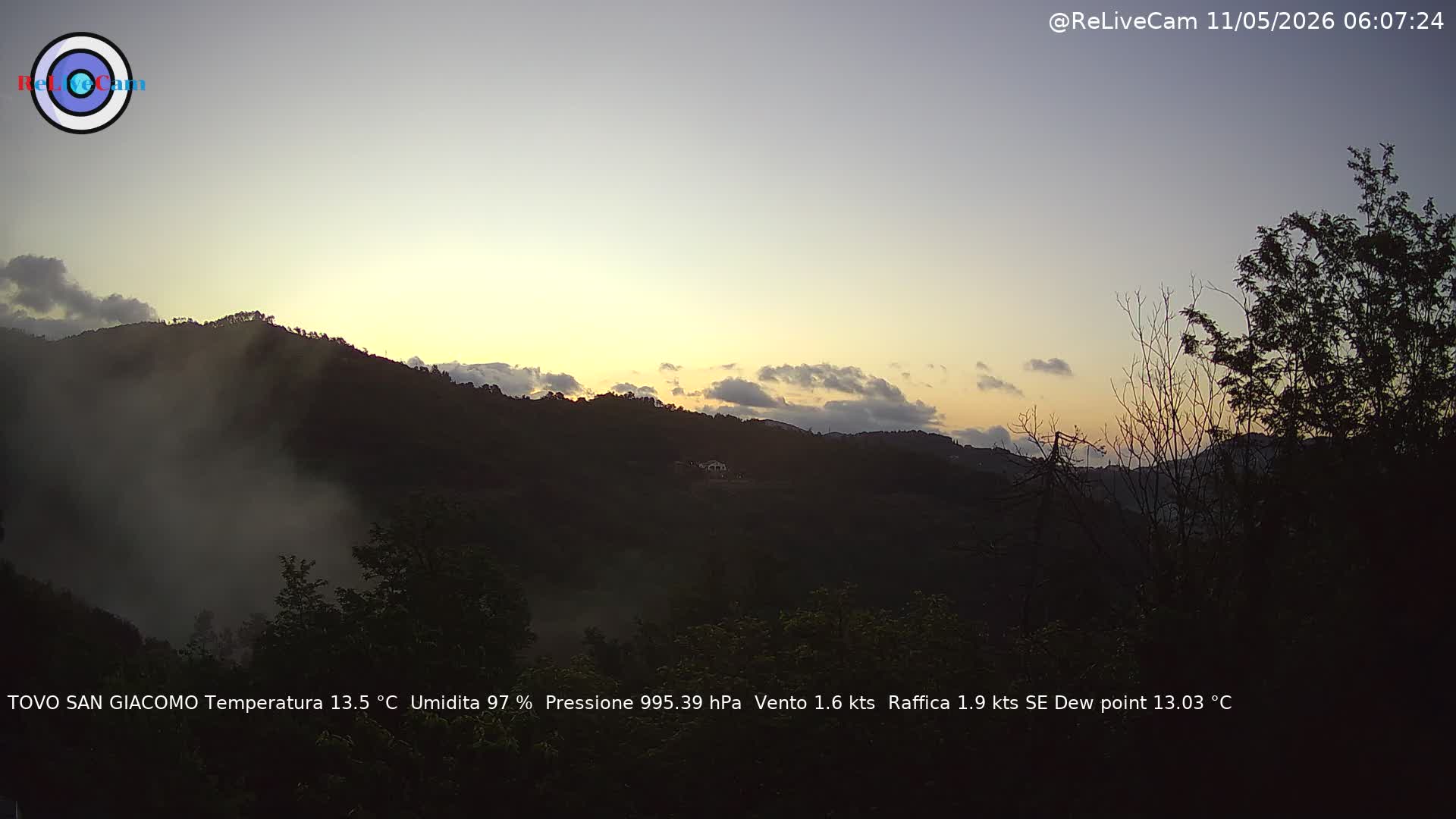 Timelapse del 11/05/2026