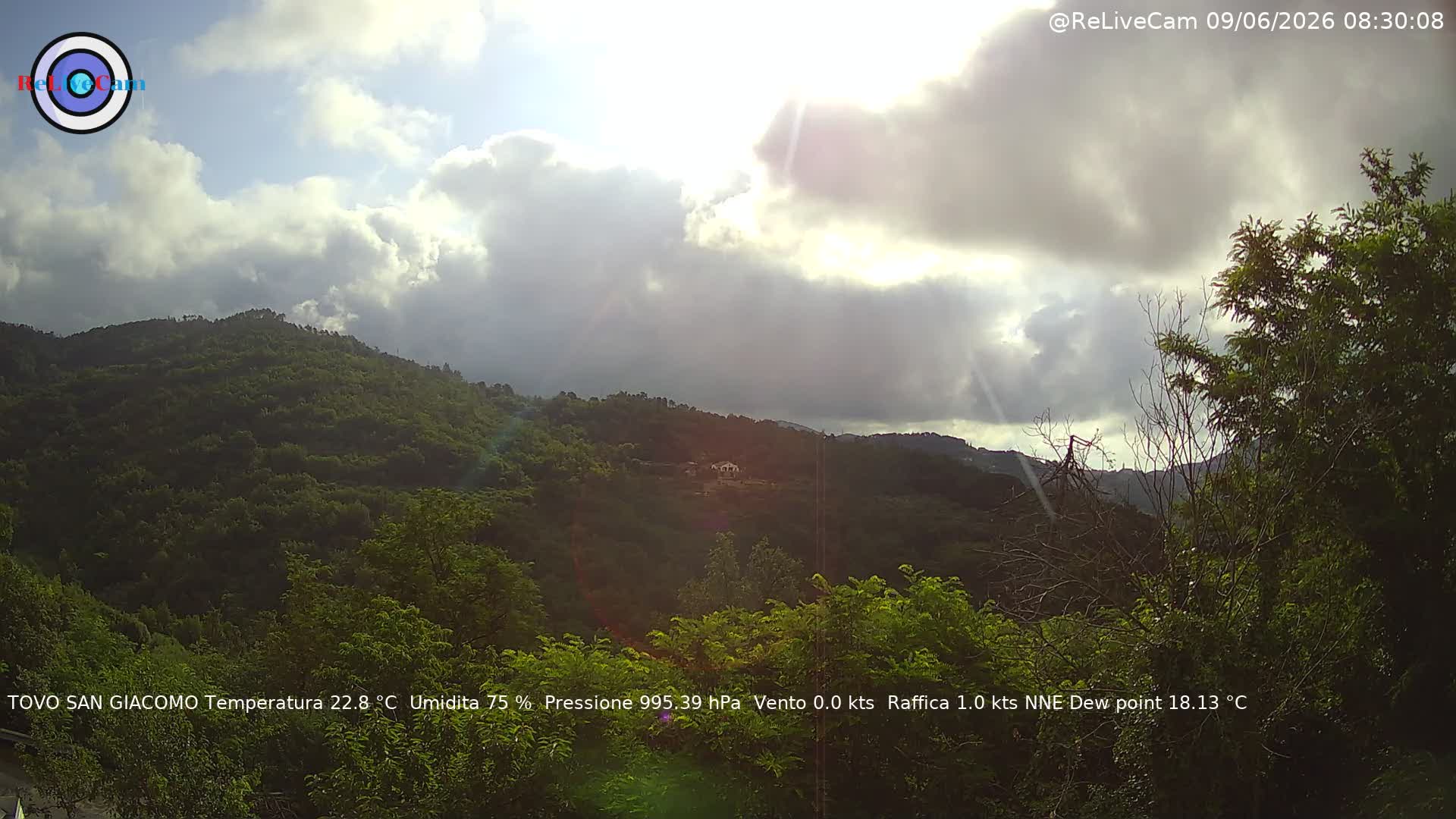 Timelapse del 09/06/2026