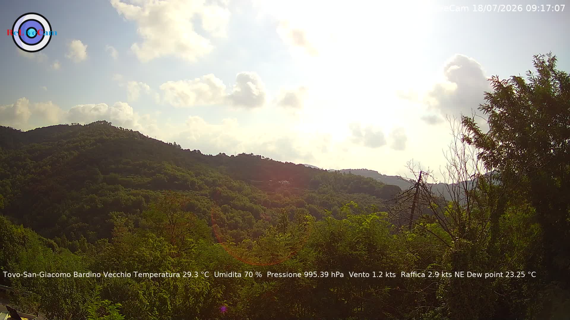 Timelapse del 18/07/2026