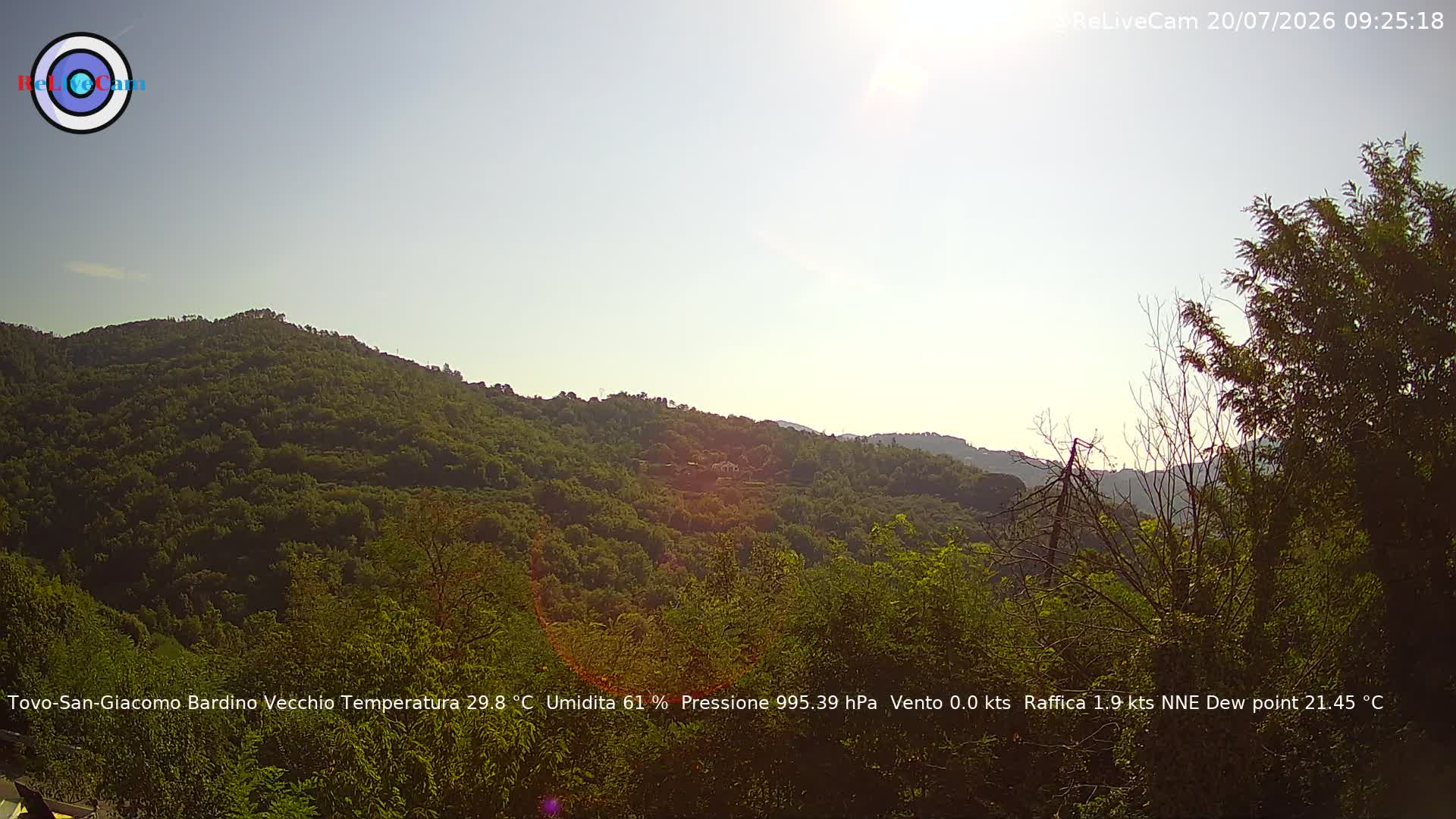 Timelapse del 20/07/2026