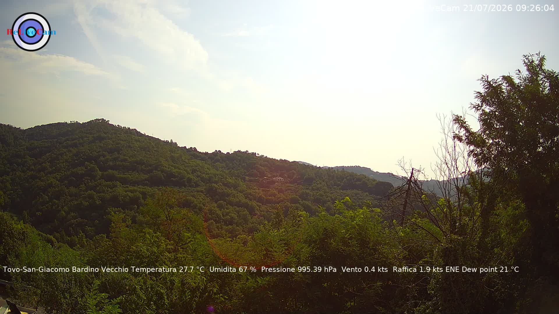 Timelapse del 21/07/2026