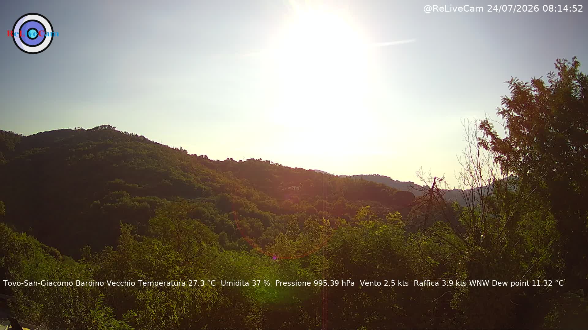 Timelapse del 24/07/2026