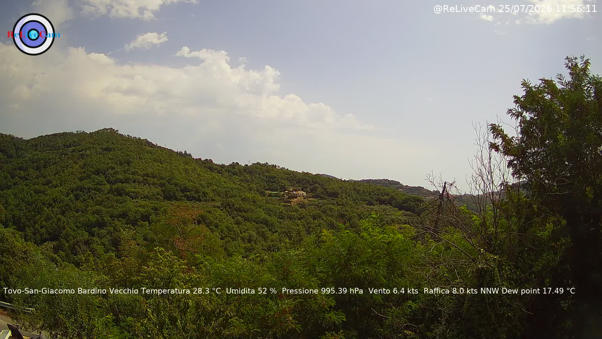 Timelapse del 25/07/2026