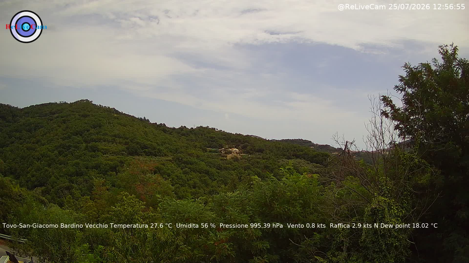 Timelapse del 25/07/2026