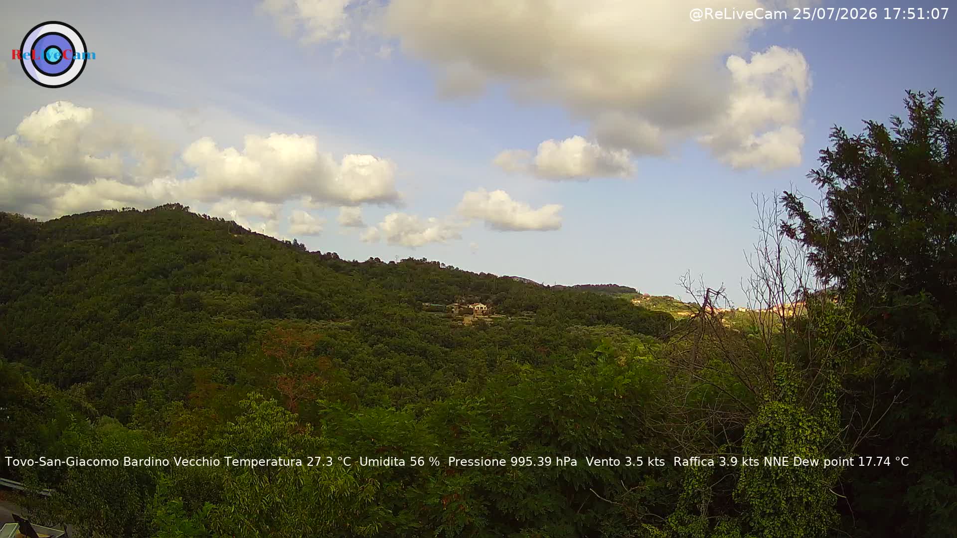 Timelapse del 25/07/2026