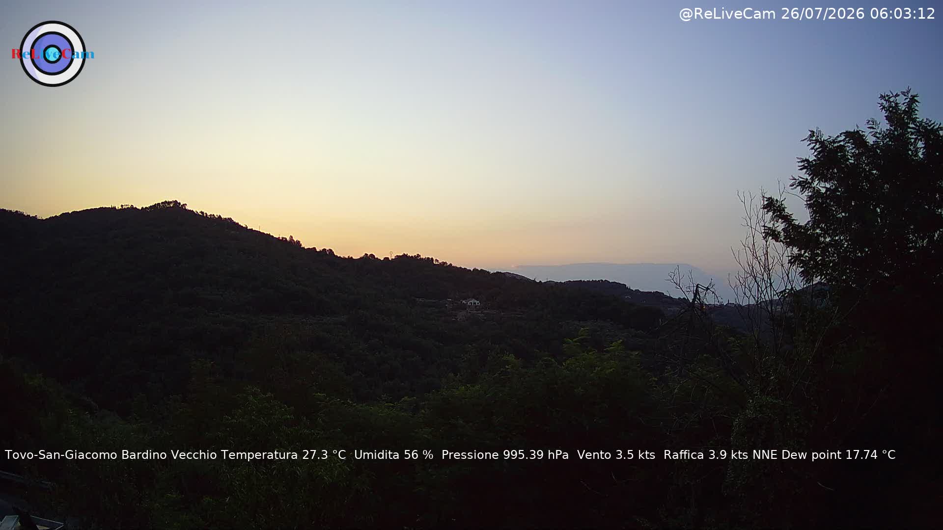 Timelapse del 26/07/2026