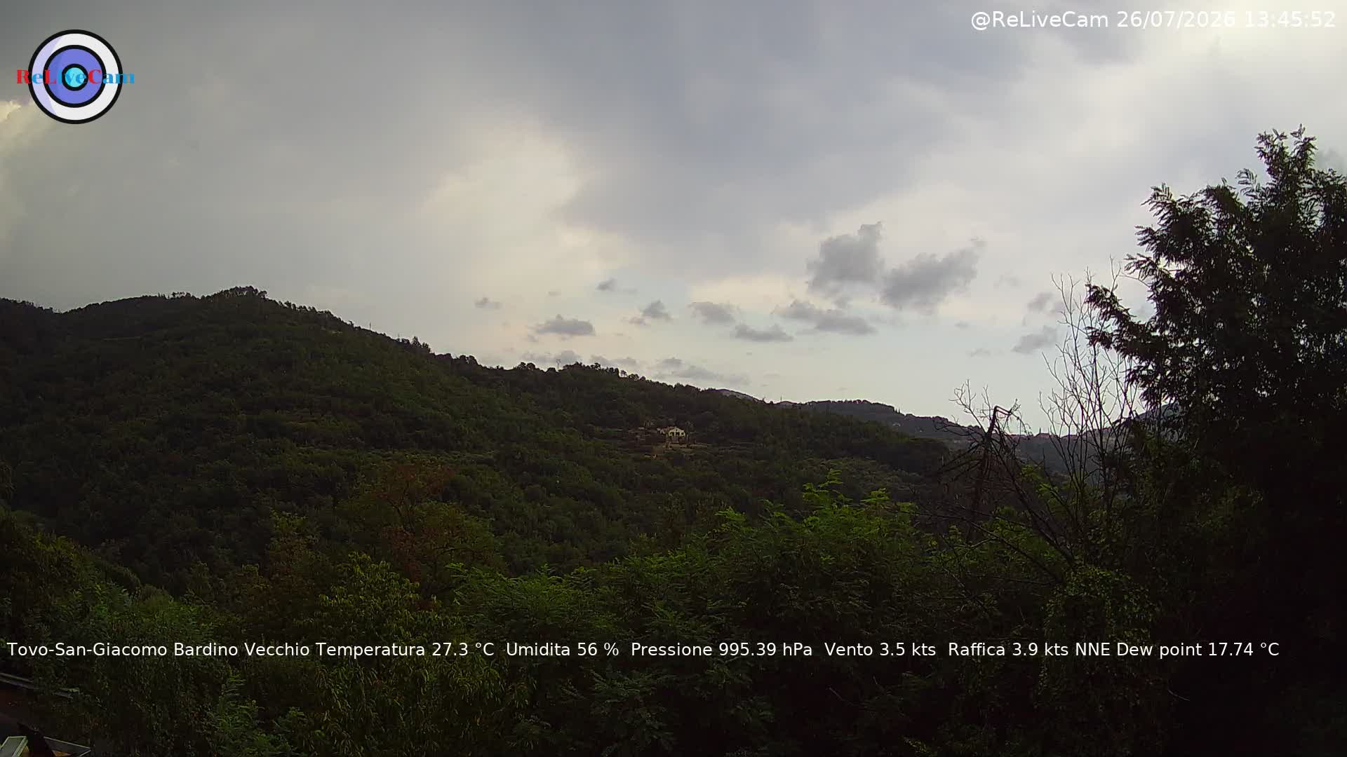 Timelapse del 26/07/2026