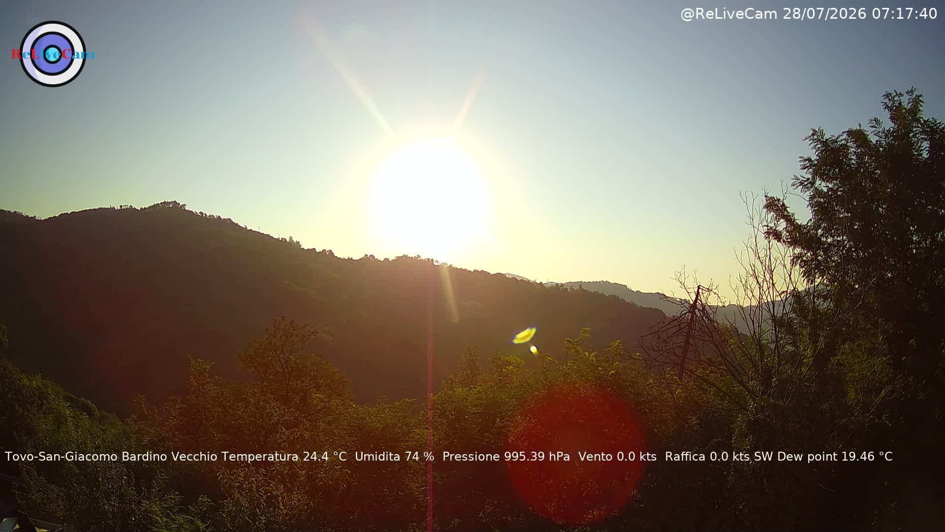 Timelapse del 28/07/2026