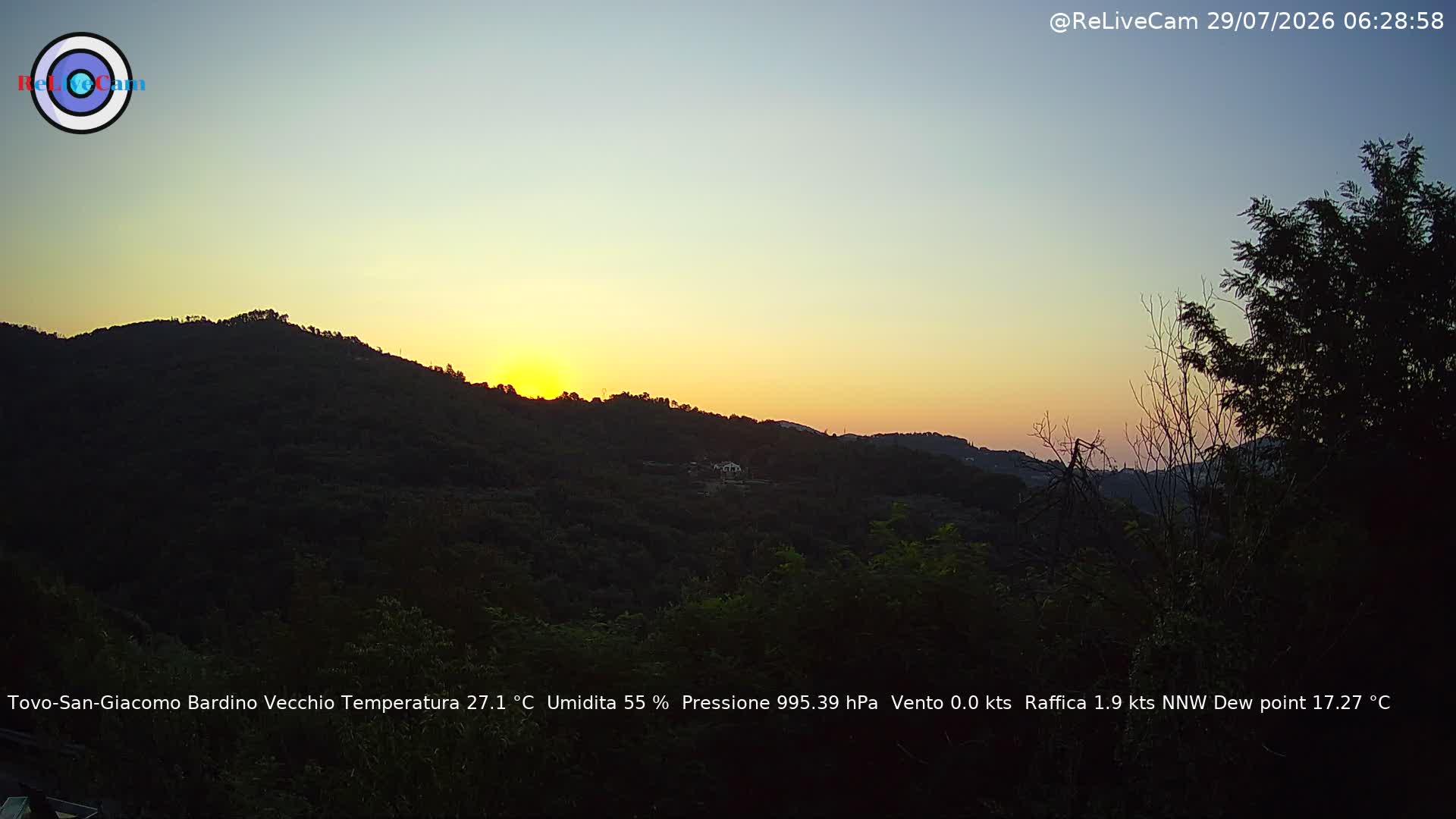Timelapse del 29/07/2026