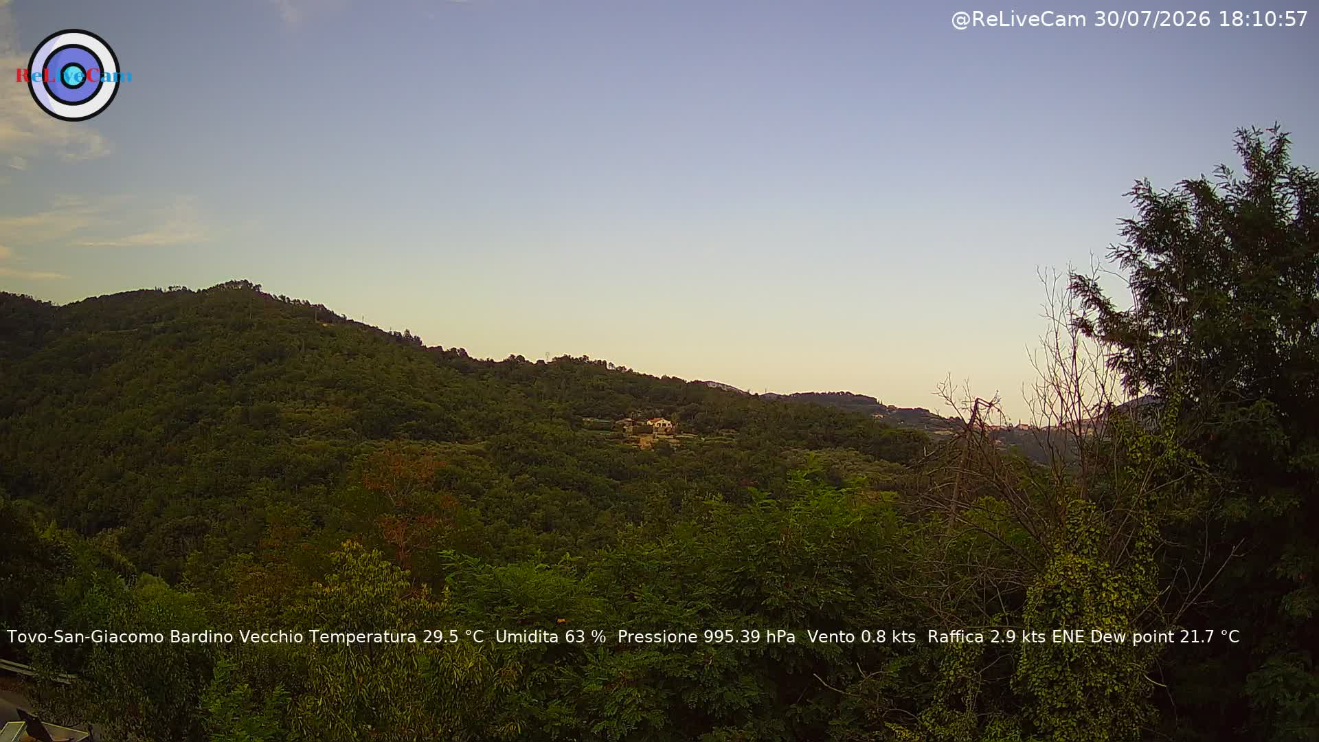 Timelapse del 30/07/2026