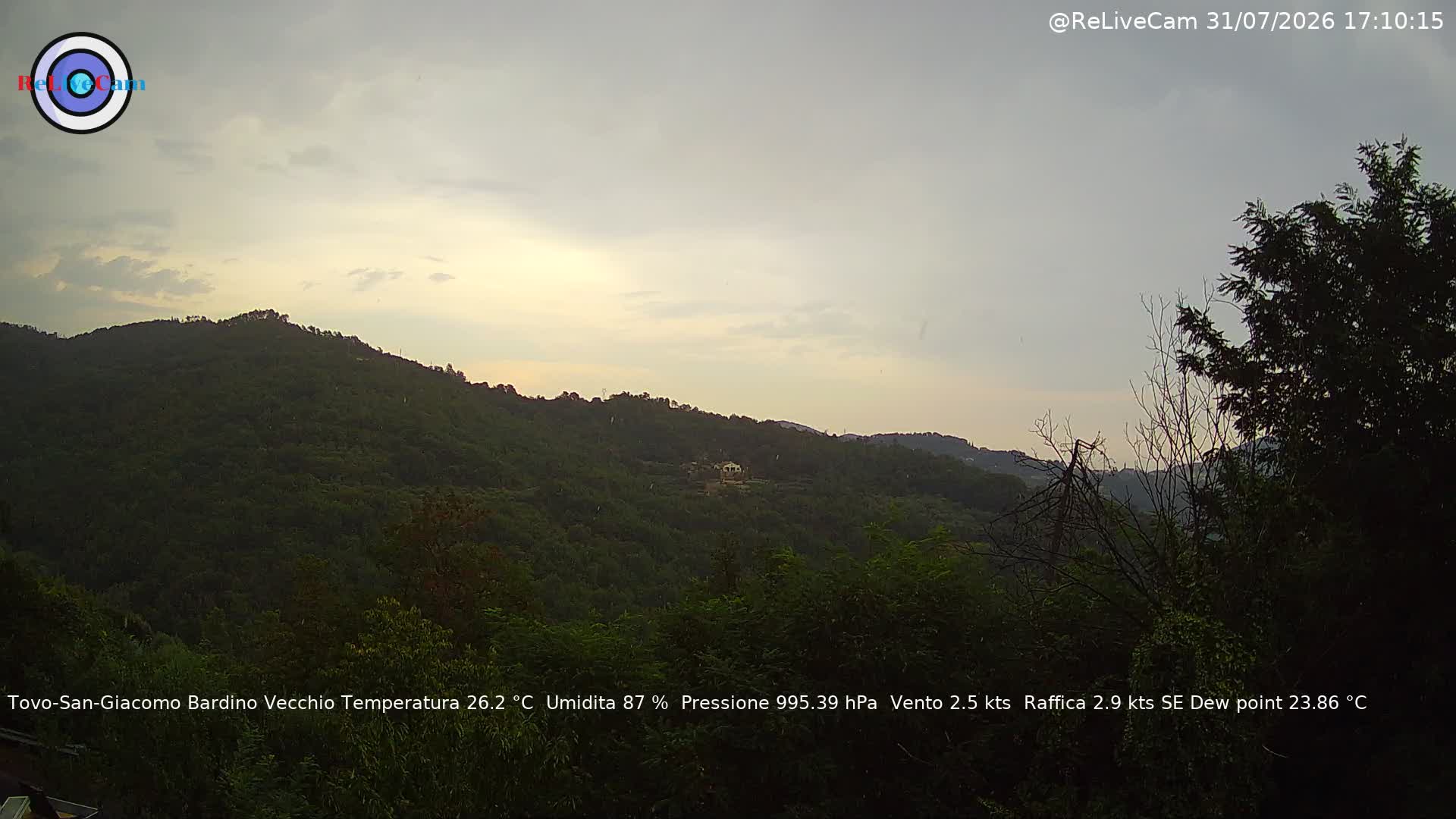 Timelapse del 31/07/2026
