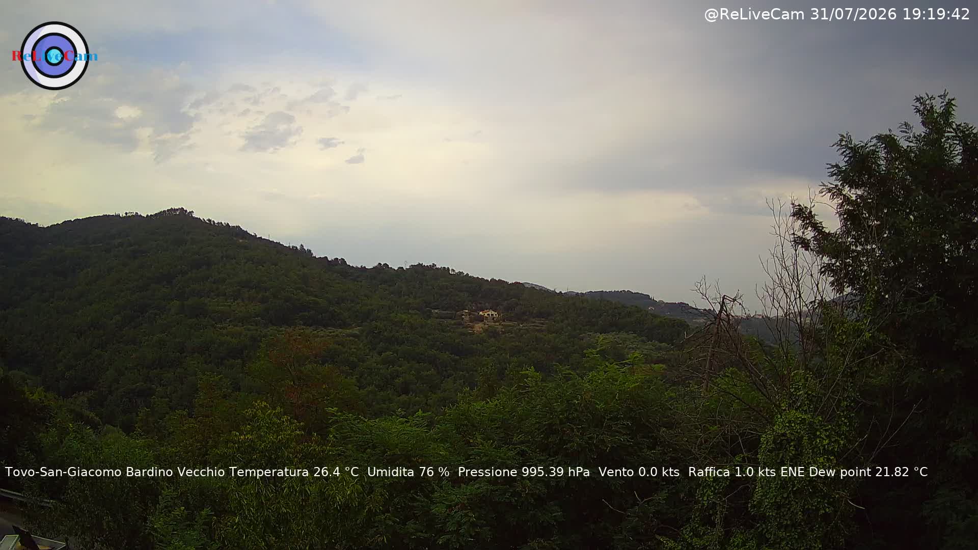 Timelapse del 31/07/2026