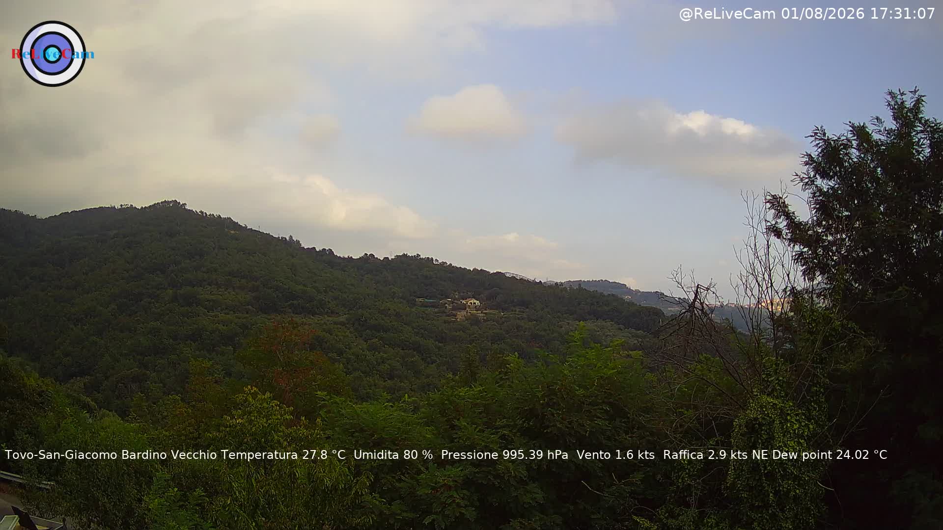 Timelapse del 01/08/2026