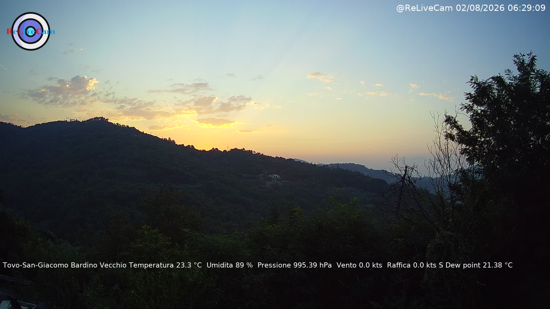 Timelapse del 02/08/2026
