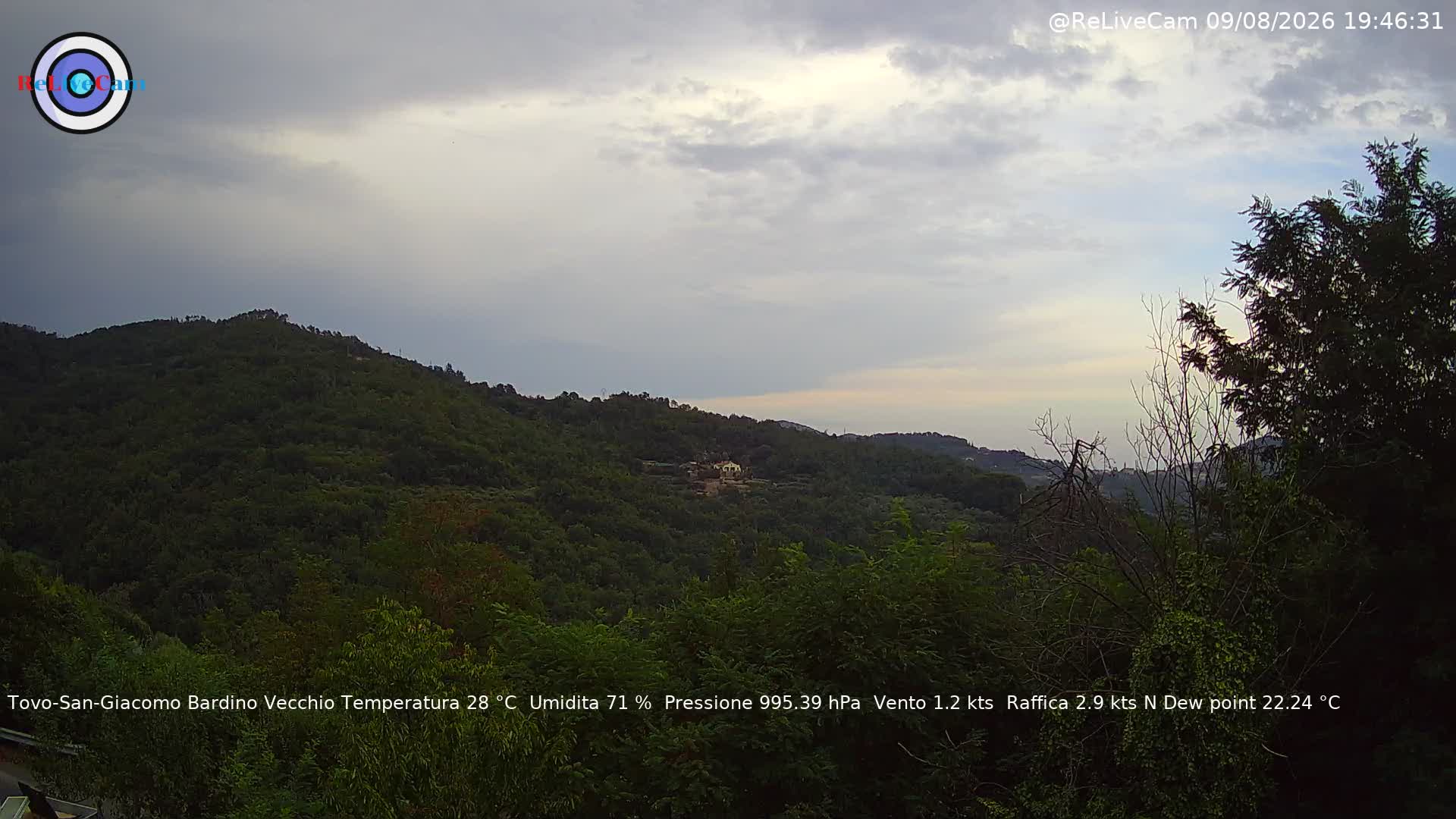 Timelapse del 09/08/2026