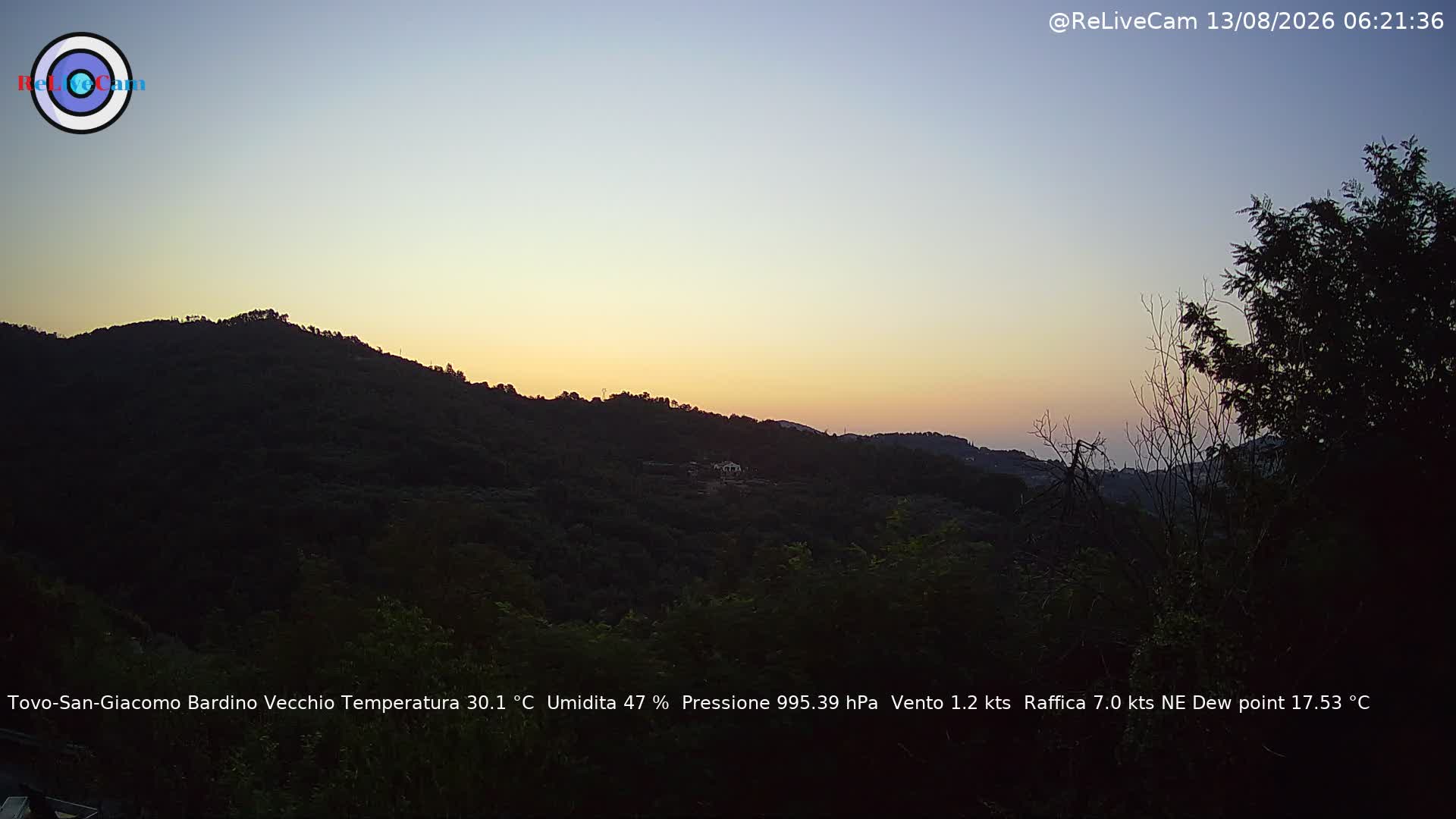Timelapse del 13/08/2026