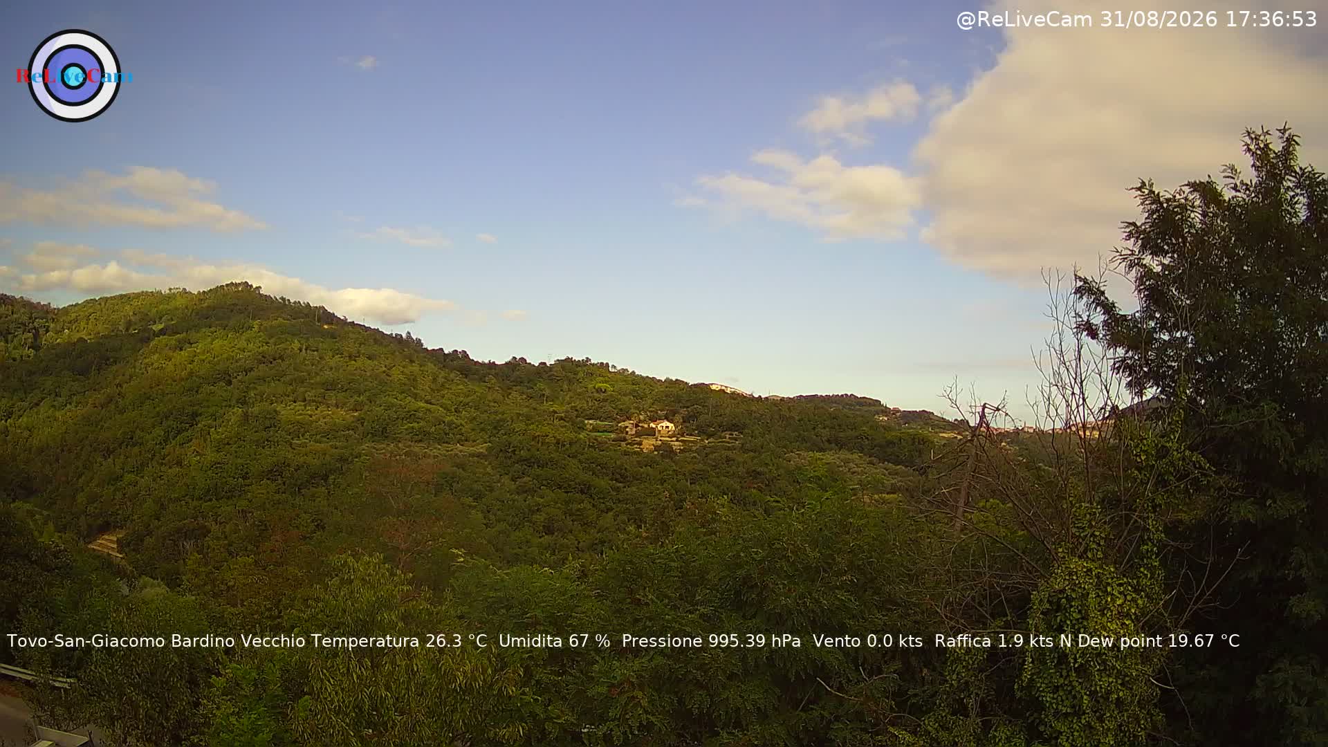 Timelapse del 31/08/2026