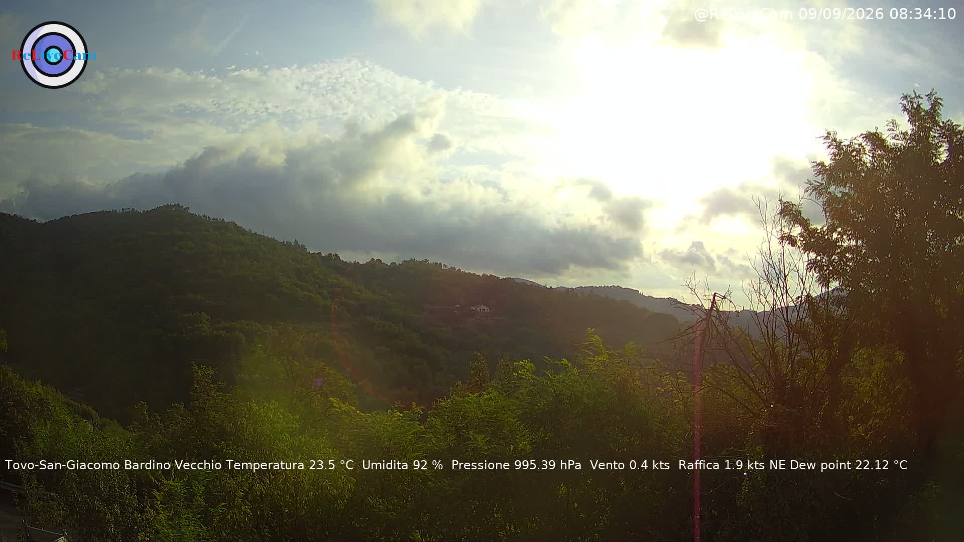 Timelapse del 09/09/2026