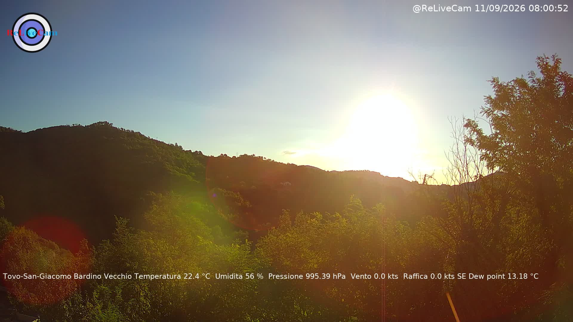 Timelapse del 11/09/2026