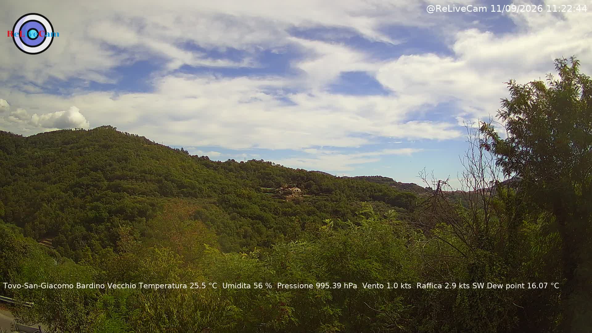 Timelapse del 11/09/2026
