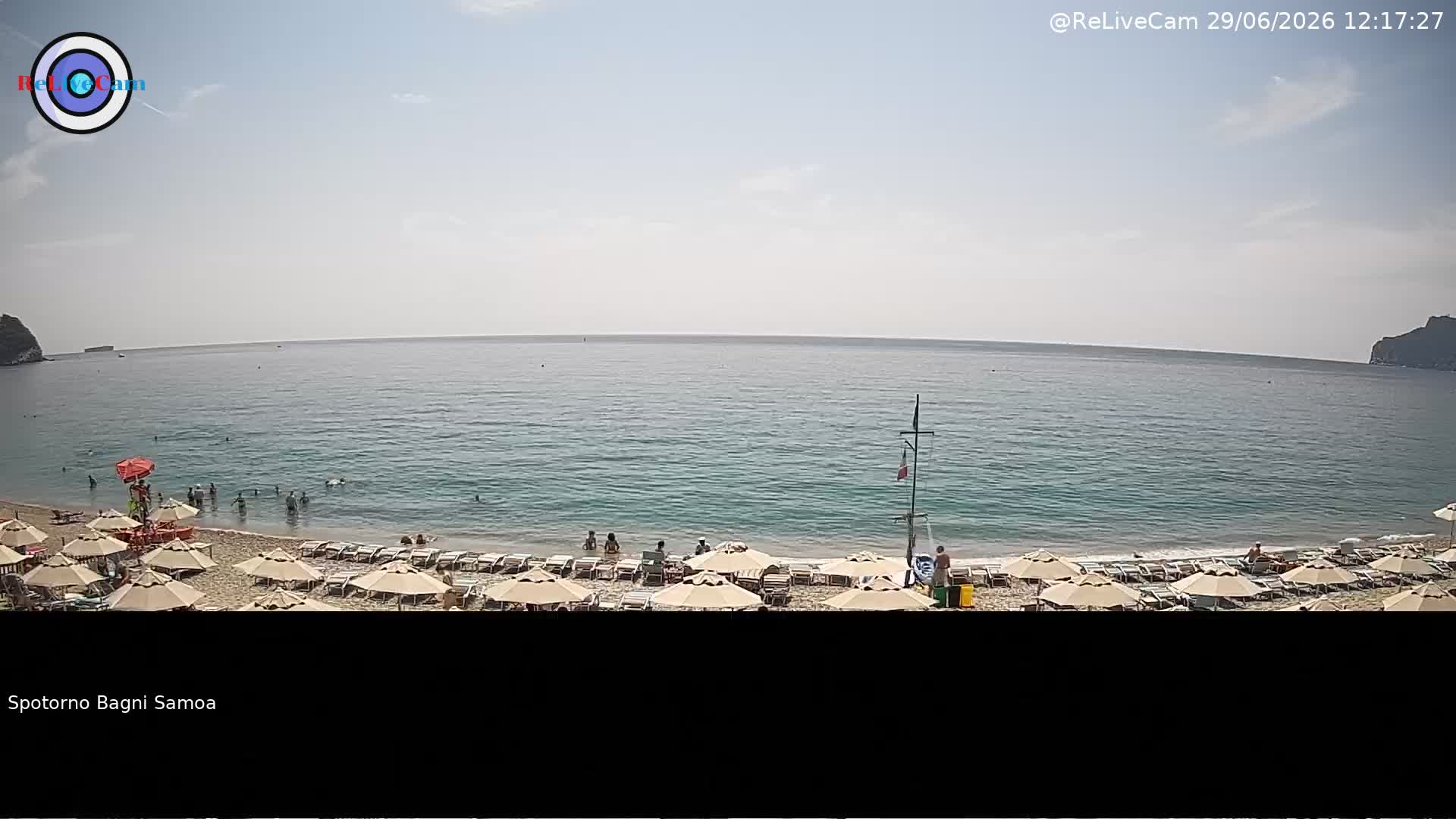 Preview delle webcam di Bagni Samoa Spotorno